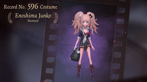 Barmaid Gameplay Junko Enoshima Danganronpa Identity V Youtube