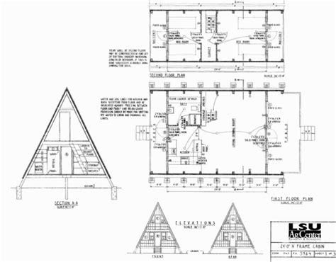 A Frame Floor Plans Free Webframes Org