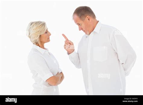 Furious Blonde Woman Crossed Arms Cut Out Stock Images Pictures Alamy
