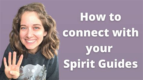 4 Ways To Connect To Your Spirit Guides Youtube