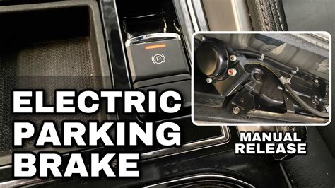 How To Release Electric Parking Brake Epb Manually Mitsubishi