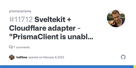 Sveltekit Cloudflare Adapter Prismaclient Is Unable To Be Run In