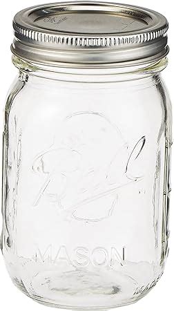 Amazon Ball Jar Mason Jars Pack Clear Home Kitchen