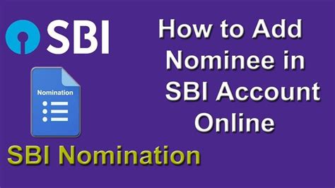 HOW TO ADD NOMINEE IN SBI THROUGH SBI NET BANKING SBI MEIN NOMINEE