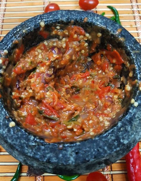 Resipi Sambal Tomato Jawa Pedas Kebabom Untuk Makan Tengahari