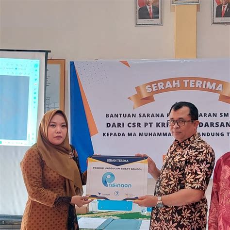 Serah Terima Bantuan Csr Dari Pt Krisna Sudarsana Wijaya Mam Bandung