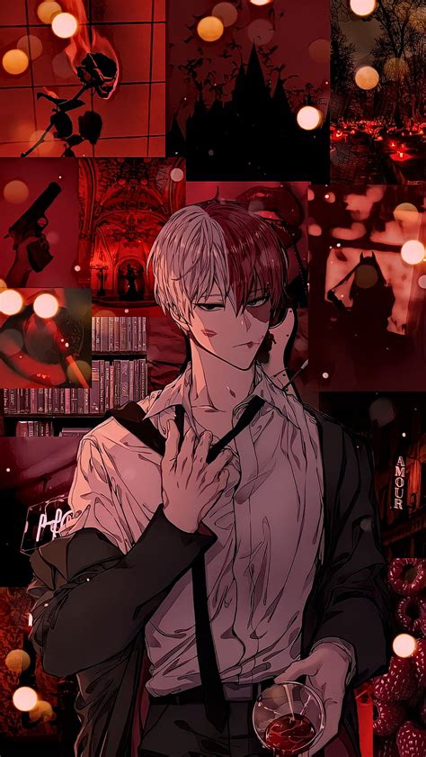 Todoroki Shoto Edit Aesthetic Anime Bnha My Hell Akademia Todoroki