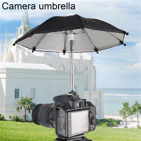 Bcloud Dslr Camera Umbrella Universal Hot Shoe Cover Photography Accessory Camera Sunshade Rainy