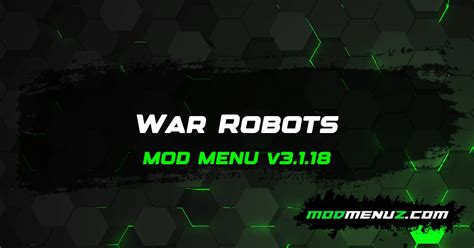 War Robots Mod Menu Updated 2024 Mod Menuz