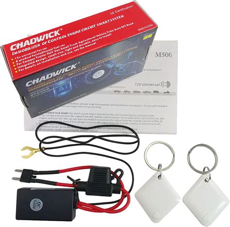 Chadwick Car Immobilizer Anti Theft Alarm System M Wireless Engine