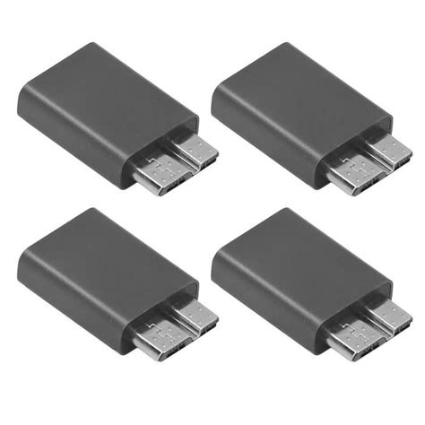 Hurrise Adaptateur Usb C Vers Micro B Pi Ces Type C Femelle Vers