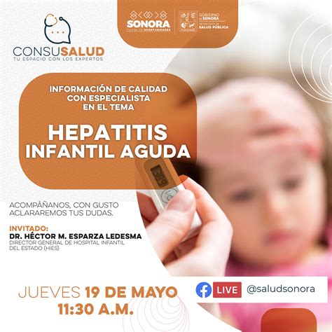 Salud Sonora On Twitter 🟠 ¿qué Es La Hepatitis Infantil Aguda ¿puede