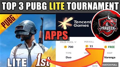 Pubg Mobile Lite Best Tournament Free Entry Apps In Earn Money