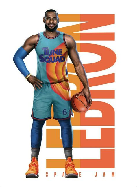 Advanced Graphics Lebron Life Size Cardboard Cutout Standup Space Jam A