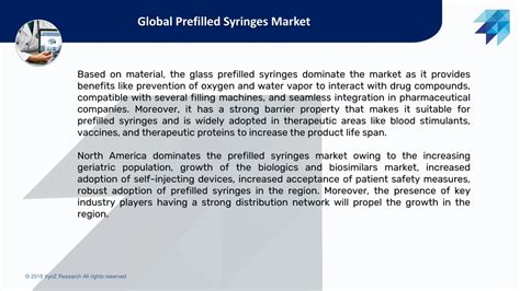 Ppt Prefilled Syringes Market Size 2021 Corporate Strategy Analysis