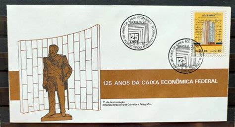 Envelope Fdc Banco Caixa Economica Federal Economia Cbc Bsb