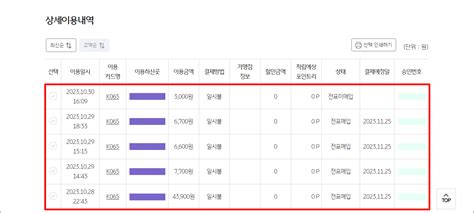 국민카드 사용내역 조회 및 매출전표 발급 방법 김제신의 파이프라인