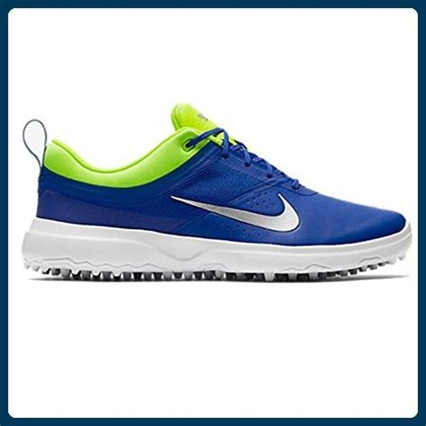 Nike Damen Akamai Golfschuhe, Blau (Paramount Blue/Metallic Silver/Volt ...