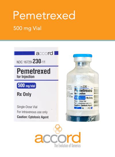 Pemetrexed Lyo Injection Accord Healthcare