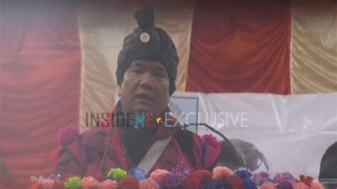 Cm Khandu Kicks Off Arunachal Rising Campaign At Anjaw Dist Bordering