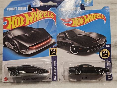 2 Hot Wheels 2015 2021 HW Screen Time 1 10 KNIGHT RIDER KITT KITT