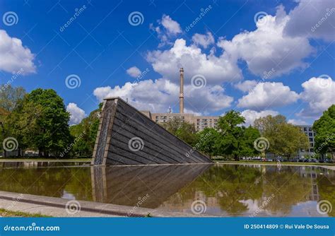 Invaliden Wall Or Mauerbrunnen Fountain In Berlin Germany Editorial