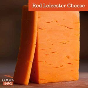 Red Leicester Cheese - CooksInfo