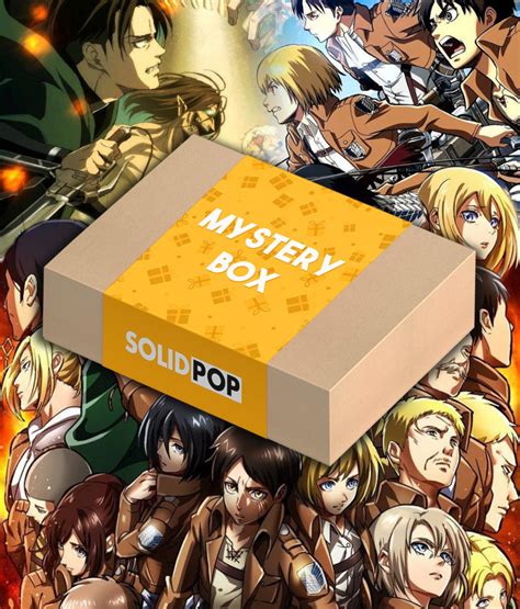Buy Anime Mystery Box • Solidpop