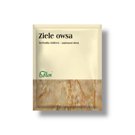 Owies ziele herbatka ziołowa suplement diety 50 g Flos pl