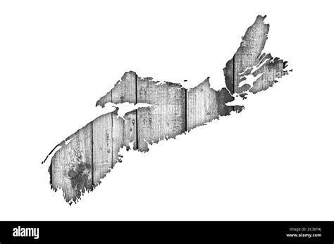 Map Outline Nova Scotia Cut Out Stock Images Pictures Alamy