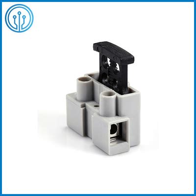 UL94 V2 Rated Polyamide 66 M3 Screw 2 Pole Fuse Block Terminals FT06 2