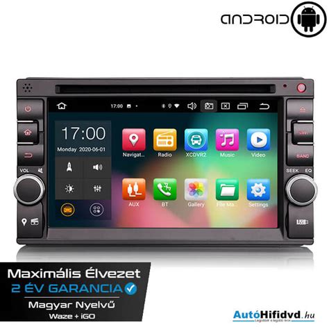 J Univerz Lis Android Aut Hifi Carplay Magyar Navig Ci Igo