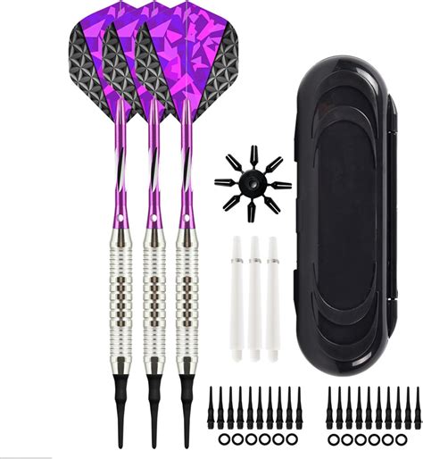 Amazon Soft Tip Darts Sets PET Flight Aluminum Darts Shafts