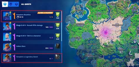 How to complete a legendary quest in Fortnite Chapter 2, season 5 - Dot ...