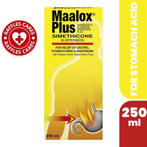 Maalox Plus Suspension Ml Heartburn Relief Indigestion Relief