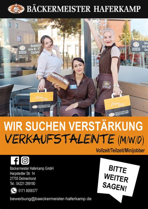 Jobs Bäckermeister Haferkamp