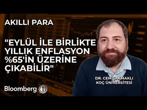 Akıllı Para Eylül ile Birlikte Yıllık Enflasyon 65 in Üzerine