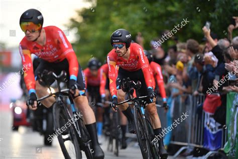 Bahrain Victorious Riders Pictured Action During Editorial Stock Photo