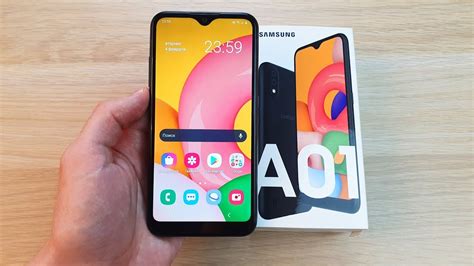 SAMSUNG GALAXY A01 - САМЫЙ НЯШНЫЙ СМАРТФОН САМСУНГА! - YouTube