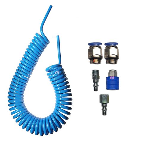 Conector Engate Rapido Mangueira Espiral M Pu Kit Pe As Hidraflux