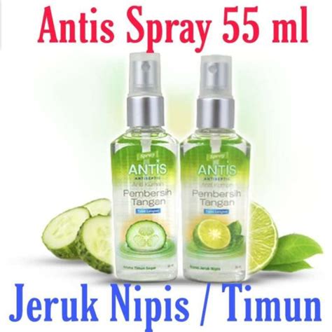 Jual Dijual Antis Spray Cair Hand Sanitizer Ml Jeruk Nipis Atau