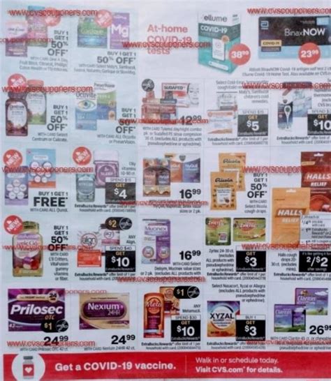 Cvs Ad Scan Preview To Cvs Couponers