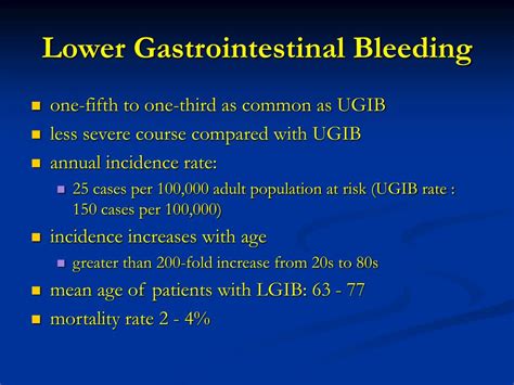 Ppt Gastrointestinal Bleeding Powerpoint Presentation Free Download Id4358759