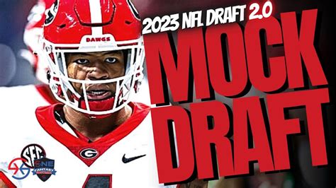 2023 Nfl Mock Draft 20 First Round Nfl Mock Draft Nfl Mock Draft