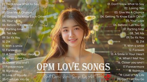 Beautiful Opm Love Songs Of All Time Compilation Of Old Love Songs