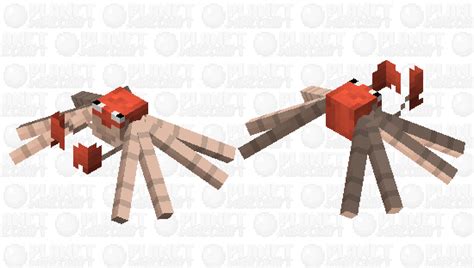 Krabby Pokémon Spider Skin Minecraft Mob Skin