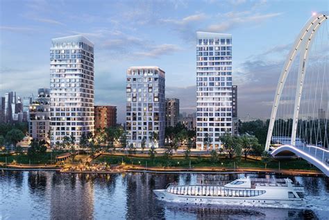 ЖК Остров - Москва, СЗАО, Мневниковская пойма, улица Нижние Мневники ...