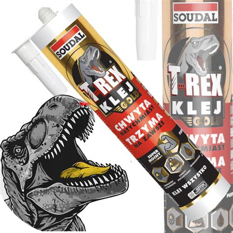 Soudal Klej T Rex Gold Hybrydowy Uniwersalny Ml Monta Owy Supermocny