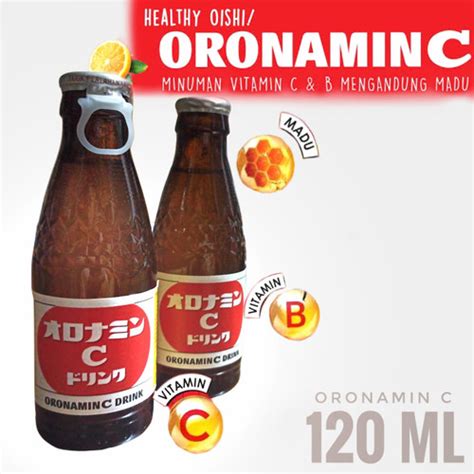 Jual Oronamin C Drink 120ml 1 Dus Isi 24 Vitamin Botol Kaca Madu By