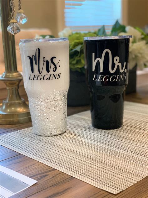 Wifey And Hubby Matching Tumblers Wifey Tumbler Hubby Etsy